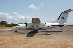 AirKenya Dash 8 on the apron