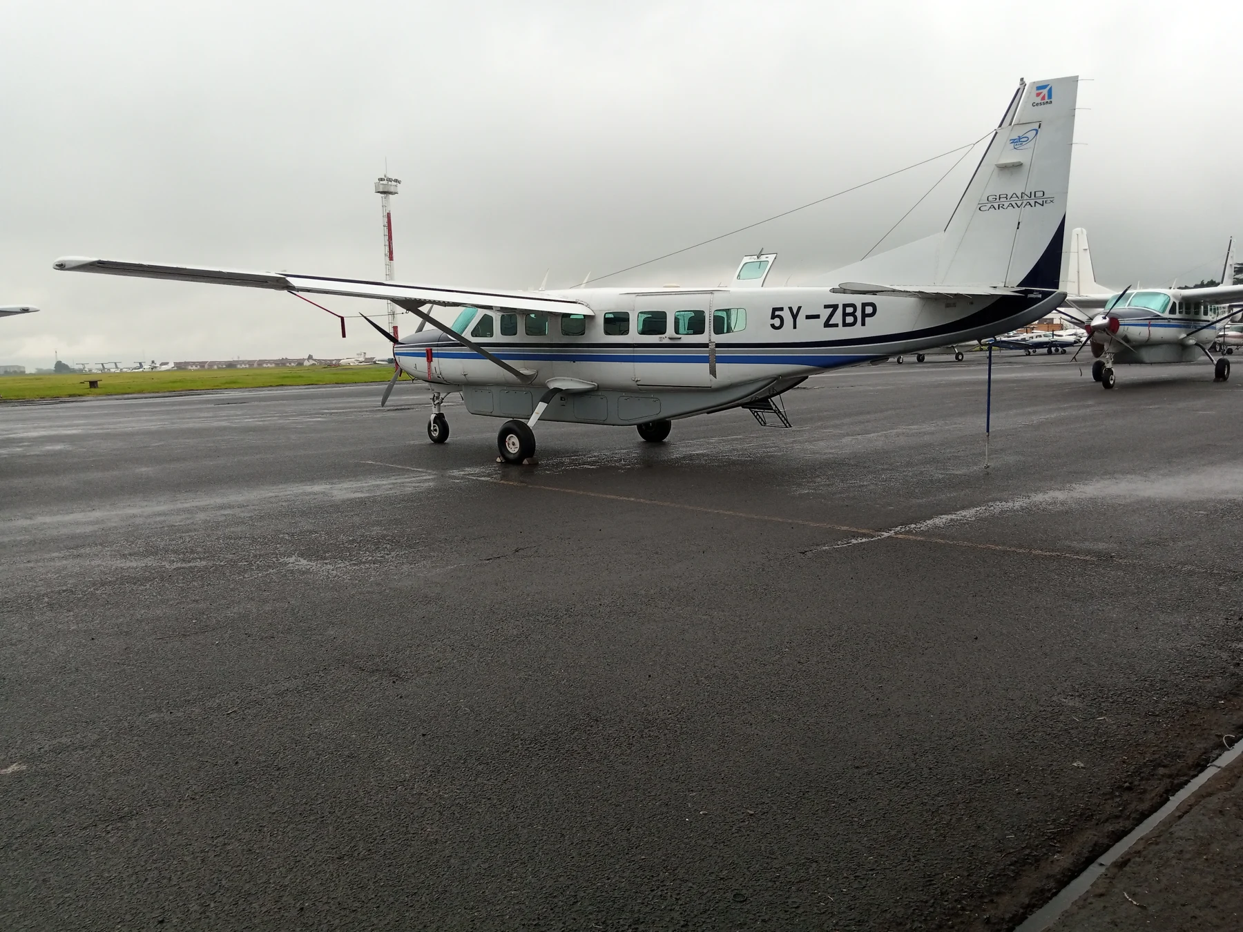 Z. Boskovic Air Charters Caravan on the apron