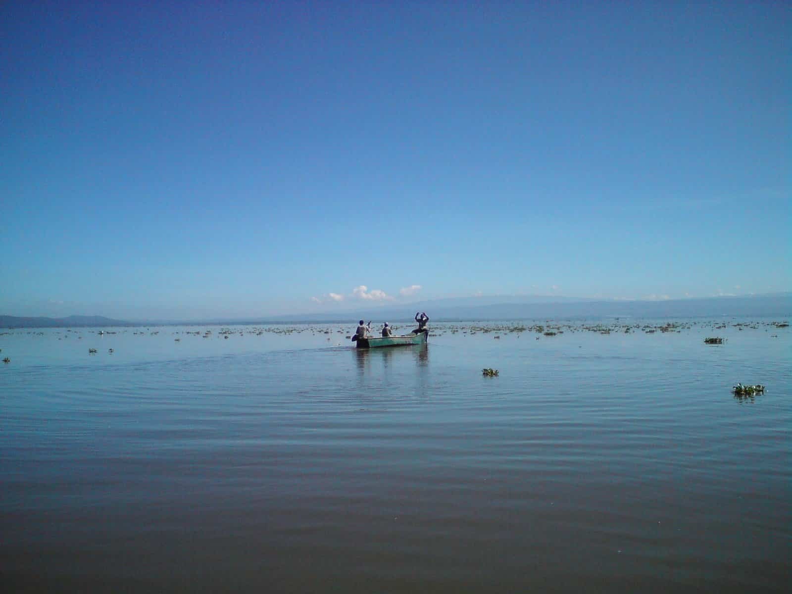 8 Days Amboseli, Naivasha & Maasai Mara Safari 5 Fishermen on Lake Naivasha