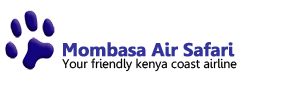 Flights to the Maasai Mara: airlines, airstrips, fares and baggage 5 Mombasa Air Safari official logo
