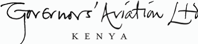 Flights to the Maasai Mara: airlines, airstrips, fares and baggage 6 Governors’ Aviation official logo