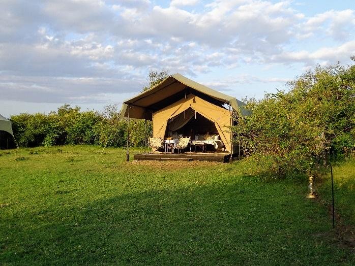 Maasai Mara lodges and camps 26 Leleshwa Camp seasonal guest tent at Ol Derekesi in an archive photograph