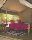 Maasai Mara lodges and camps 119 Historical canvas guest room at Siana Springs Tented Camp